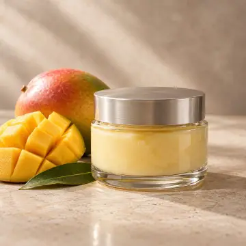 Bottle of mango butter